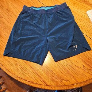 Gymshark Large Blue Shorts Brand New